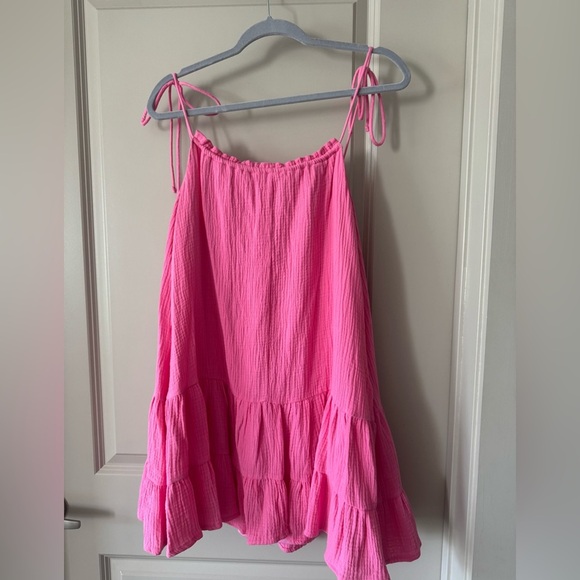NWOT Pink Dress l M - Picture 5 of 6
